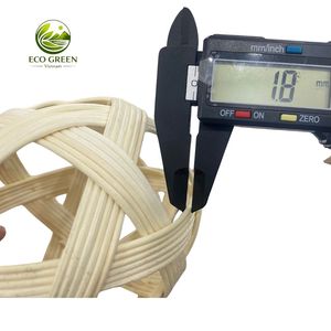 Boules en rotin écologiques, sphères tissées à la main pour la décoration de la maison, garniture de vase, décoration de mariage, matériau naturel - Product Image 6