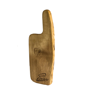 Planche à découper artisanale en bois de pomme, petite forme irrégulière, plateau de service en bois, planche à charcuterie décorative pour la décoration de la cuisine - Product Image 3