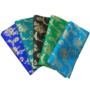 Luxurious <b>Animal</b> <b>Pattern</b> Anti-Bacteria Brocade Silk Fabric <b>for</b> Boys Girls Ethnic Wear Home Decor Premium Handcrafted <b>Knitted</b> 110 - Product Image 1