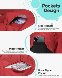 Pantalones cortos para correr para hombre con forro de compresión, pantalones cortos de entrenamiento de secado rápido de 5 pulgadas, pantalones cortos de gimnasio antirrozaduras, pantalones cortos deportivos 2 en 1 - Product Image 4