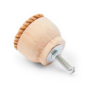 Poignées et boutons en rotin tressé à la main, accessoires pour portes, poignées et boutons à prix le plus bas pour cuisine, chambre et salon - Product Image 6
