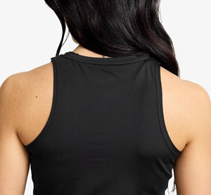 High Quality Sexy Slim Fit Ribbed Crop <b>Tank</b> <b>Top</b> for <b>Women</b> Sleeveless Solid Color <b>Knit</b> Shirt for Casual Summer High Streetwear - Product Image 5