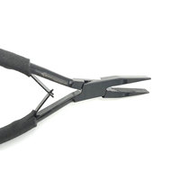 Pince à extensions capillaires en acier inoxydable, kit professionnel de retrait d'extensions, outil durable résistant à la rouille pour salon de coiffure