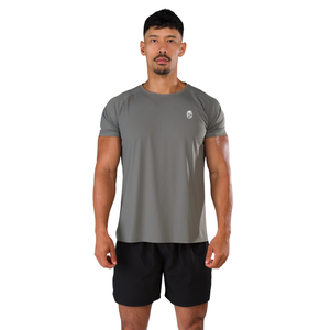 Chemise à manches courtes grise pour homme, coton premium confortable, vêtements décontractés, chemise de sport, vêtements de sport élégants et tendance, vente en gros - Product Image 1