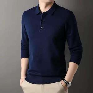 เสื้อโปโลแขนยาวสไตล์คนเมือง แฟชั่นลำลองสำหรับผู้ชาย เสื้อคอปก รุ่นใหม่ปี 2026 เสื้อโปโลคลาสสิกสำหรับผู้ชาย รับผลิตแบบ OEM ตามสั่ง - Product Image 4