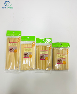 ปฏักไม้ไผ่ย่าง100% เป็นมิตรต่อสิ่งแวดล้อมไม้บาร์บีคิวคุณภาพจากเวียดนามสำหรับงานเลี้ยง - Product Image 5