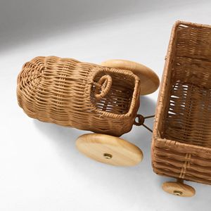 Juguete de Ratán Hecho a Mano de Primera Calidad para Niños, Juguete de Mimbre Montessori para Decoración de Guardería, Aprendizaje Sensorial y Exploración Creativa - Product Image 5
