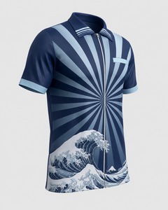 Quick Dry <b>Dart</b> Sports Shirt Mens Custom Team Polo Jersey Breathable Polyester Athletic Wear For <b>Dart</b> Competition - Product Image 3