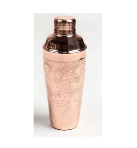 Coctelera de Cobre Ecológica de Diseño Sencillo con Acabado en Cobre y Capacidad de 500 ml para Bares y Fiestas - Accesorios Modernos para Bar - Product Image 2