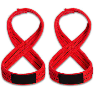 Wrist Support Figure 8 <b>Strap</b> Gym Training Customized Top Quality Gym Workout Figure Eight <b>Straps</b> <b>for</b> <b>Lifting</b> - Product Image 4