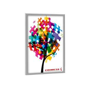 Cadre mural en aluminium 50x70 cm - laqué époxy - Product Image 2