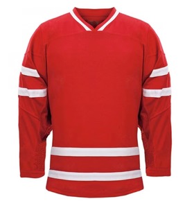 Diseño de camiseta de hockey sobre hielo, uniforme deportivo personalizado con impresión, tela transpirable, ligera y duradera, ropa de hockey, deportes de equipo, OEM - Product Image 1