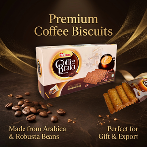 Galletas de Café Crujientes de 150g Directamente de Fábrica, Snack de Galleta Crujiente, Mejor Precio, ODM y Muestras Gratis - Product Image 1