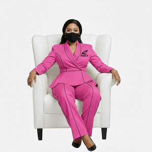 Trajes Elegantes Estilo Vintage Personalizados OEM 2026 para Mujeres de Tallas Grandes, para Eventos Formales, Negocios e Iglesia, con Posición para Logotipo Frontal - Product Image 6