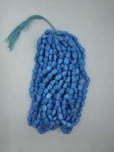 Synthetic Turquoise Tumble <b>Beads</b> Strands | Faux Turquoise Nugget <b>Loose</b> <b>Beads</b> Jewelry Making | Wholesale Mayrabygungun <b>Beads</b> - Product Image 4