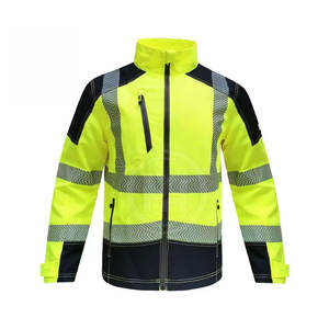 Chaqueta de seguridad de alta visibilidad para construcción, chaqueta reflectante de seguridad para hombre, en oferta. - Product Image 1