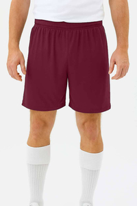 Shorts décontractés mi-longs en coton éco-responsable pour hommes, à séchage rapide, taille élastique, avec logo personnalisé, pour le fitness – Vente en gros - Product Image 4