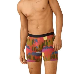 Calzoncillos bóxer de hombre de spandex elástico súper suave con diseño de marca y logotipo personalizado de alta calidad OEM, opciones gráficas multicolor. - Product Image 5