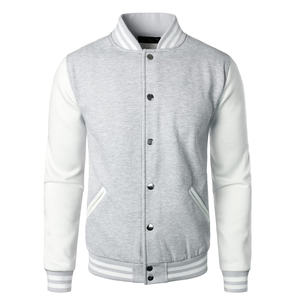 Best Selling <b>Mens</b> Hooded Varsity Jacket Cartoon Patchwork Printed Custom Name Stand Youth Student Outdoor Sports Casual Fleece - Product Image 3