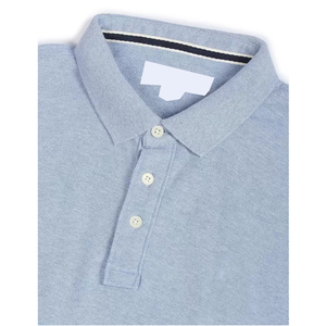 Chemises polo pour hommes à bas prix, nouvelle collection, design tendance, logo personnalisé, couleur unie, en vente. - Product Image 4