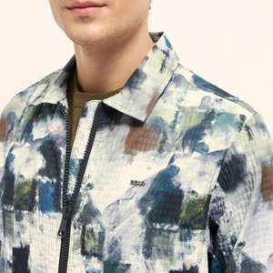 Custom <b>men</b> bomber <b>jacket</b> quilted puffer varsity windproof streetwear fishing winter breathable lightweight <b>men</b> fashion satin OEM - Product Image 6