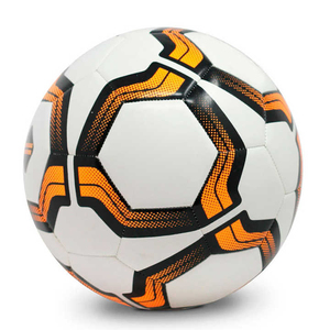 Balón de Fútbol de PU Blanco, Naranja y Negro, Impresión por Sublimación, Balón Deportivo para Todas las Estaciones, Uso en Exteriores, Entrenamiento - Product Image 5