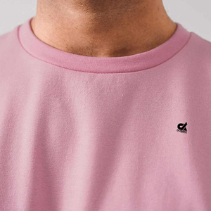 Camiseta DUBBIX Rosa de Manga Corta para Hombre, Corte Regular, Cuello Redondo, Informal, de Algodón, con Logotipo Estampado en la Parte Delantera, Ecológica, Transpirable y de Secado Rápido - Product Image 6