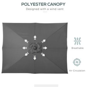 Ombrellone esterno per spiaggia o Patio Swiship-prodotto nave - Product Image 3