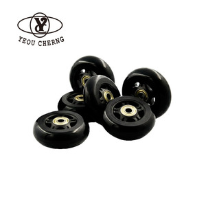 Professional 76x24mm PU <b>Suitcase</b> <b>Wheel</b> 78A Wear Resistant Heavy Duty Replacement <b>Wheels</b> for Luggage Trolley Case Bag Accessories - Product Image 3