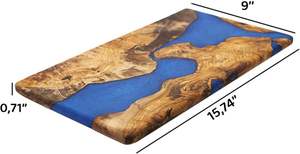 Planche à découper en bois de résine, épaisseur 2,0 cm, forme personnalisable, jetable et compatible lave-vaisselle - Product Image 2