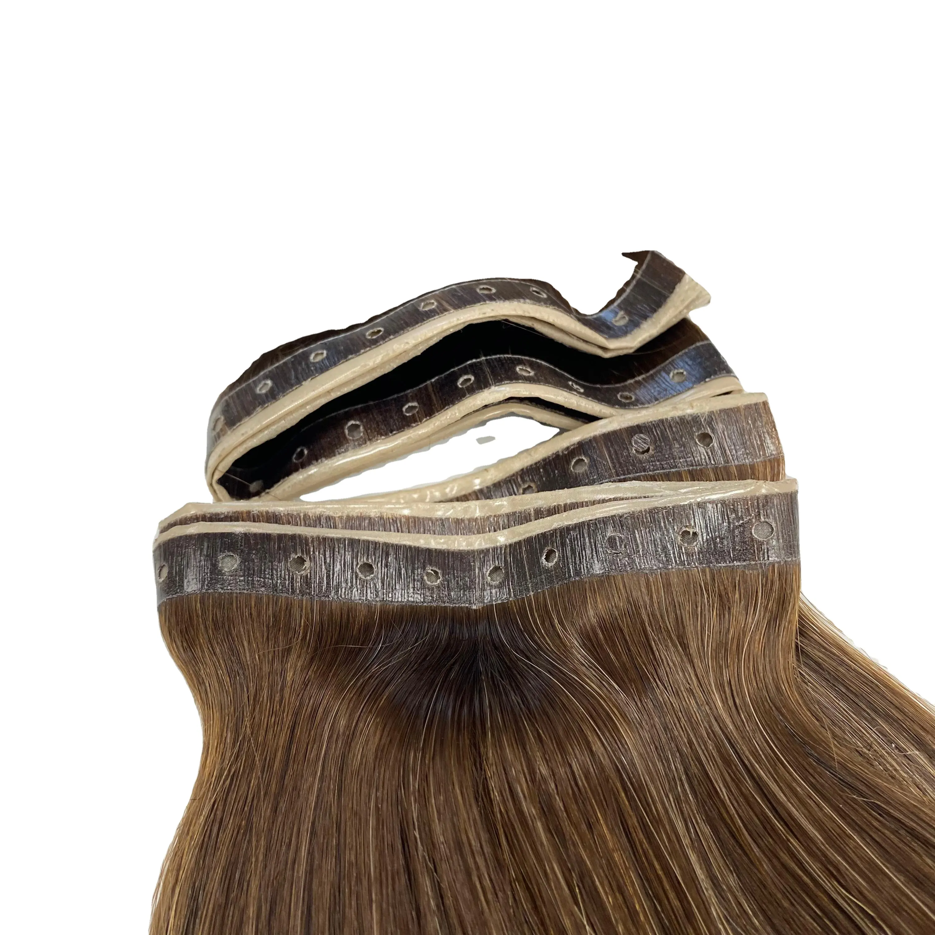 Clip en el cabello Recto Ondulado Rizado Extensiones de cabello humano de alta calidad Cabello Remy virgen Precio al por mayor del proveedor vietnamita real