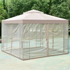 Carpa de Patio sin Tornillos de 10 Pies x 10 Pies para Bodas y Fiestas - Product Image 4