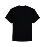 T-shirt à manches courtes noir pour homme Avirex avec logo imprimé sur le devant, coupe classique, jersey en coton décontracté, col rond, fournisseur d'usine - Product Image 2