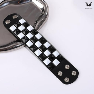 Black & White Color Good Supplier New Trendy OEM ODM Service Fully Customized Made Newest Club Fashion Wear Wrist <b>Accessories</b> - Product Image 3