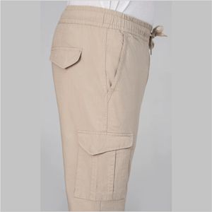 PANTALON CARGO SLIM FIT KHAKI CLAIR - Product Image 4