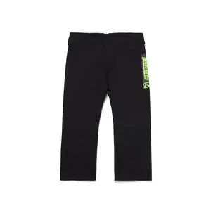 Kimono de BJJ Brasileño Negro con Logotipo Personalizado, Uniforme de Artes Marciales de la Mejor Calidad, 100% Algodón, Transpirable, Corte Holgado, Shoyorol 440g - Product Image 6