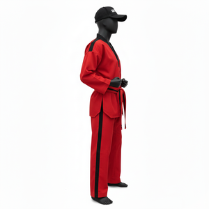 Tenue de Taekwondo Personnalisée avec Logo, en Coton et Polyester Extensible, Légère et Respirante, Dernier Design, Haute Qualité - Product Image 3