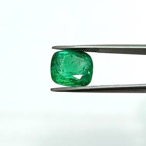 Esmeralda Verde de 5.51 Quilates, Corte Cojín, de Zambia, Gema ECHHW-259 - Product Image 4