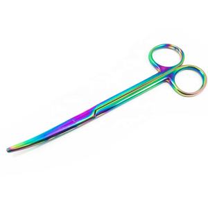 Tijeras Metzenbaum de Punta Roma Multicolores en Oferta, 14 cm y 16 cm, Acero Inoxidable de Calidad Alemana, Tijeras Quirúrgicas Médicas - Product Image 4