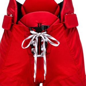 Women <b>Red</b> Padded Ice Hockey Shorts with Waist <b>Belt</b> Protective Sports Pants Lightweight Athletic Training Clothing - Product Image 4