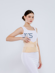 Corset post-partum de qualité supérieure, élastique, flexible, réglable, respirant, en matière lavable, aide à la récupération après l'accouchement - Product Image 5