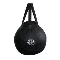 Sac de frappe en cuir PVC rose de 100lb sac de sable avec impression de logo personnalisé équipement de fitness de sport sac de frappe de boxe bon marché