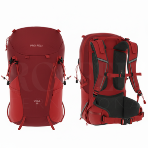 Sac à dos de voyage léger 25L avec bretelles rembourrées personnalisées, support lombaire, en nylon, résistant à l'eau, sac de sport tendance - Product Image 3