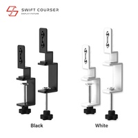 Meilleures ventes : Pinces pour panneaux perforés thermolaquées avec réglage d'espacement et logo personnalisé pour affichage en centre commercial - Swift Courser Display