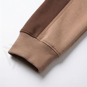 Sweat-shirt décontracté à manches longues pour homme avec blocs de couleur, cordon de serrage et poches latérales, idéal pour l'automne - Product Image 6