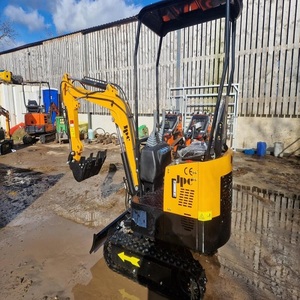 Miniexcavadora HT12, perfecta para movimiento de tierras, excavación de cimientos, trabajos de jardinería. Miniexcavadora compacta HT12 con motor duradero. - Product Image 3