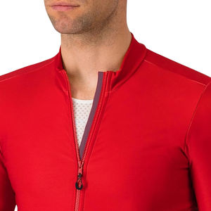 Maillot de cyclisme thermique personnalisé de haute qualité pour hommes, respirant, manches longues, techniques d'impression, vêtements d'hiver et d'automne, grandes tailles - Product Image 4
