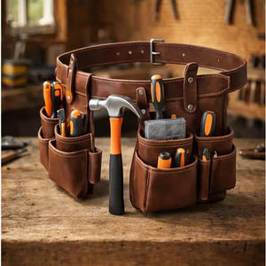Cinturón Portaherramientas de Cuero de Alta Calidad 100% Cuero Genuino para Carpintero, para Uso Profesional, en Venta a Precio Accesible - Product Image 2