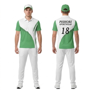 Custom Scarlet Red Matchwear Uniform Lightweight Polyester Sublimation Cricket Jersey Plus <b>Pants</b> Team Apparel - Product Image 3