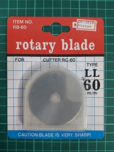 DK-381 Straight Blade for Rotary Cutter | Stainless Steel Rotary Cutter Blades Set 3 Sizes for <b>Sewing</b> Craft Cutting - Product Image 2